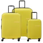 ANVERS 3-PIECE SET 55/65/75CM YELLOW
