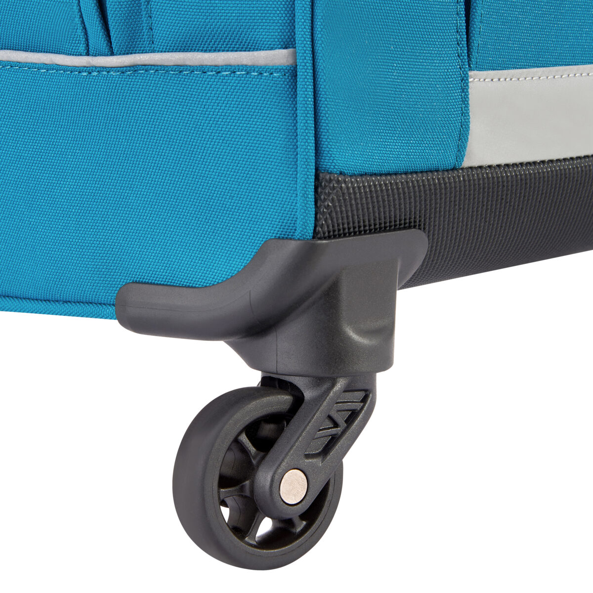 ACADEMIE 4 Wheels 15.6 Inch Trolley School Bag - Duck Blue - Image 7
