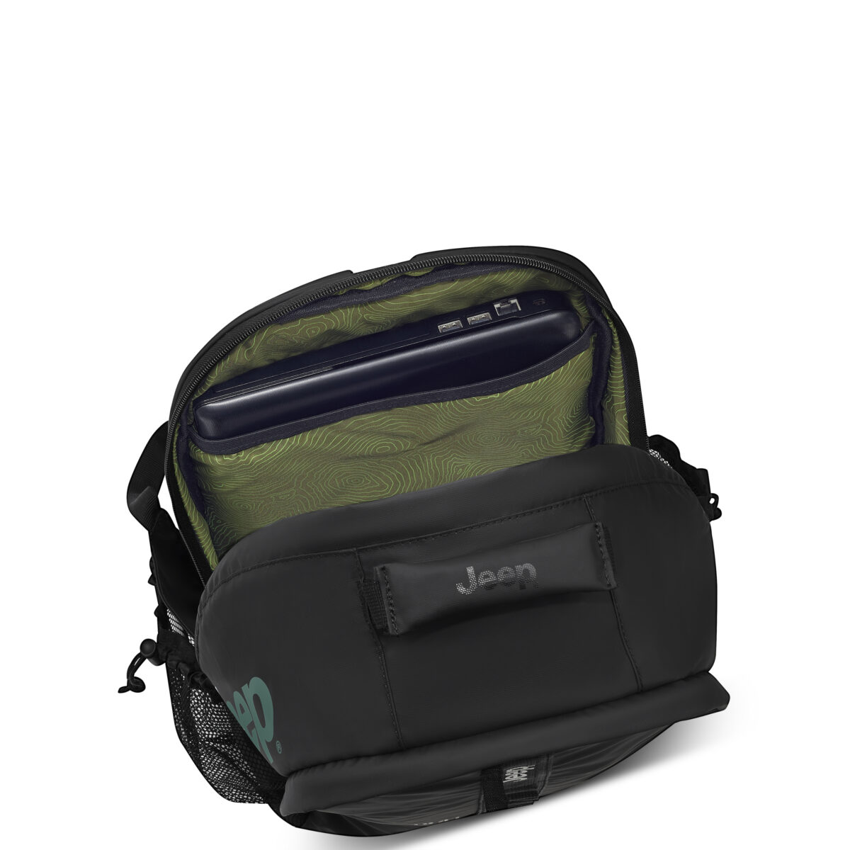 JEEP 15.6 INCH TRAVEL BACKPACK BLACK - Image 3