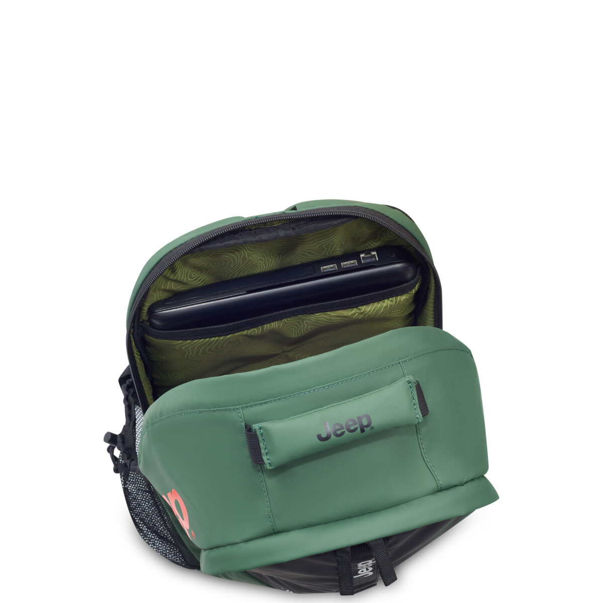 JEEP 15.6 INCH TRAVEL BACKPACK  GREEN - Image 5