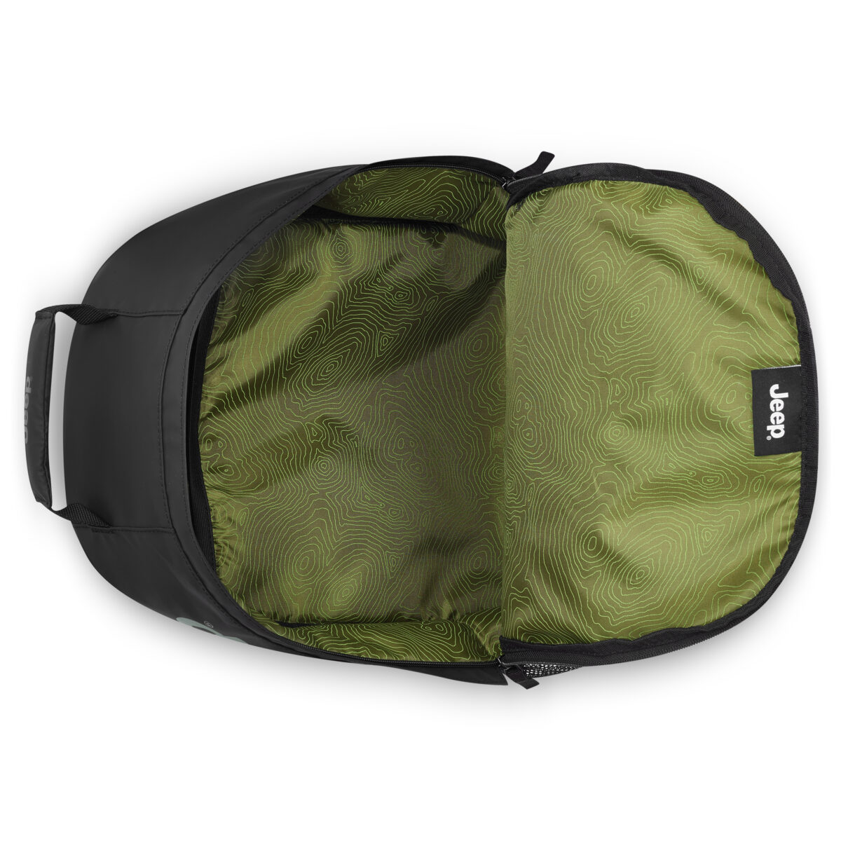 JEEP 17.3 INCH DUAL MATERIAL BACKPACK BLACK - Image 7