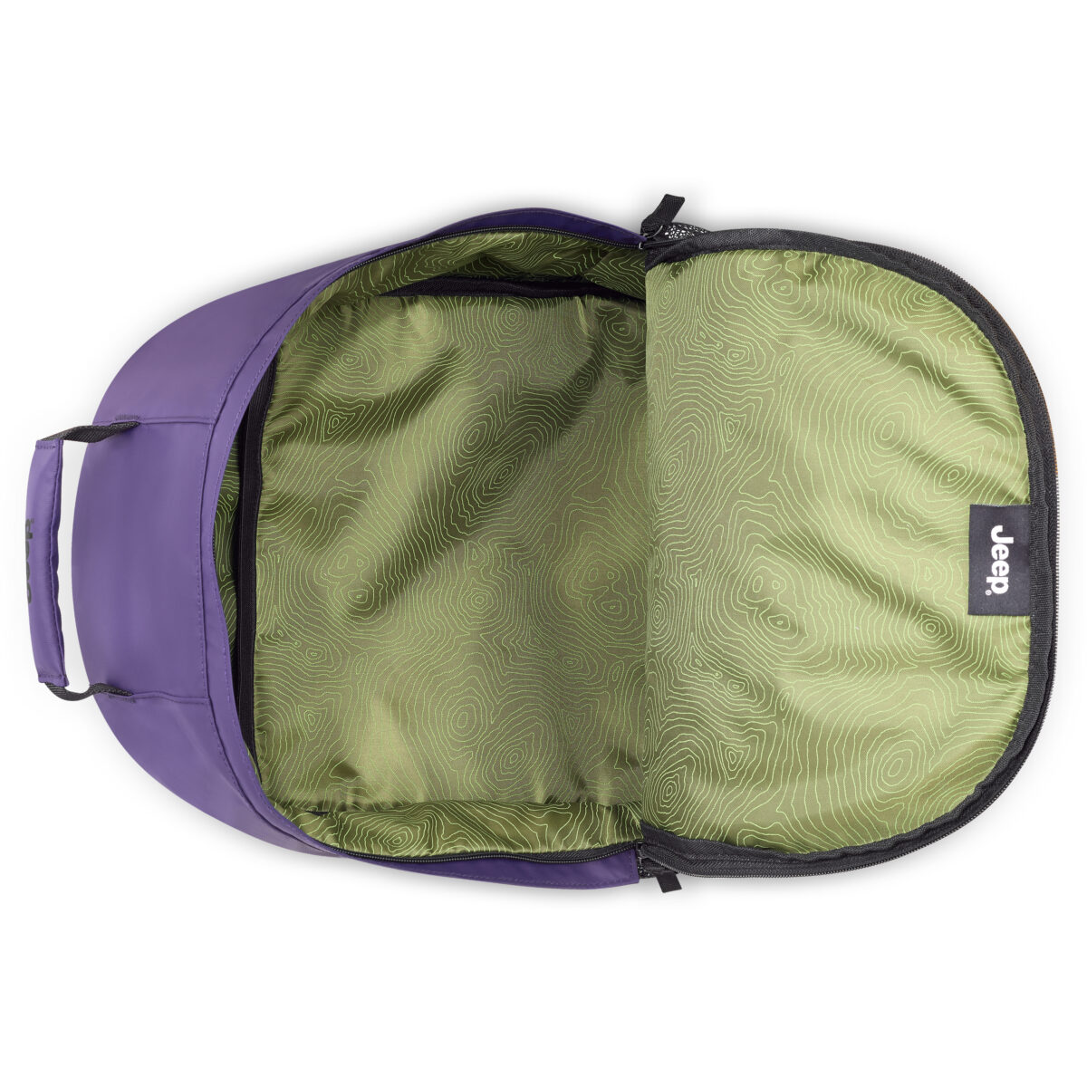 JEEP 17.3 INCH DUAL MATERIAL BACKPACK VIOLET - Image 6