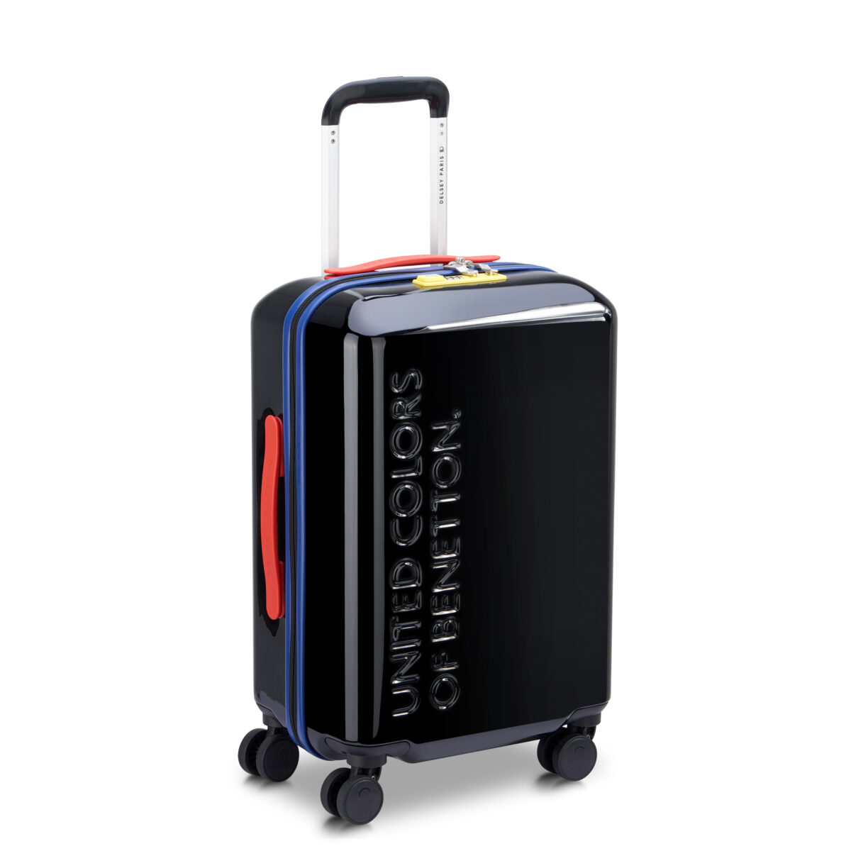 DELSEY X UNITED COLORS OF BENETTON DOUBLE WHEEL 3-PIECE SET (L+M+S) 55/70/82CM NOIR - Image 8