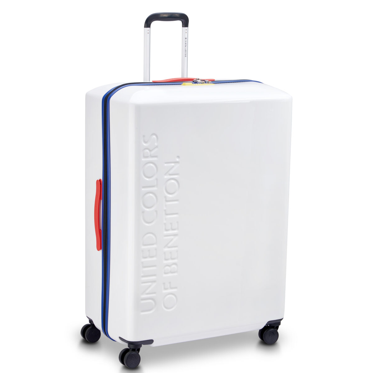 DELSEY X UNITED COLORS OF BENETTON DOUBLE WHEEL 3-PIECE SET (L+M+S) 55/70/82CM BLANC - Image 3