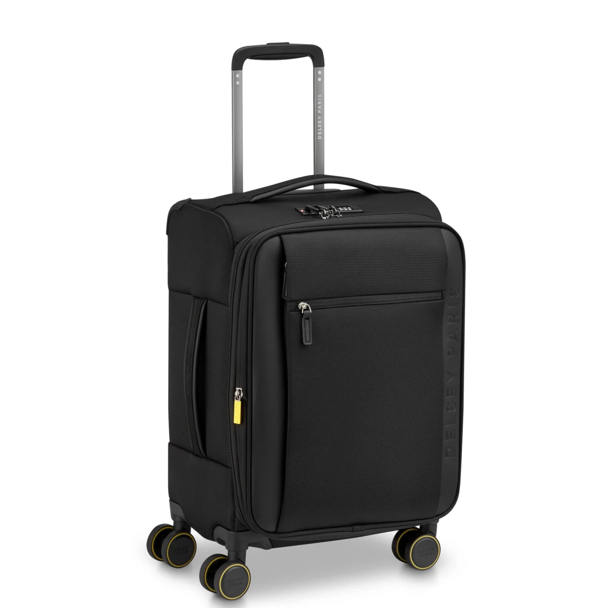 Montmartre Air  3.0 4-Double Wheel Expandable Trolley Suitcase 55cm Black - Image 2