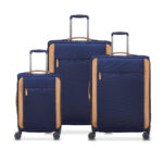 Montmartre Air  3.0 4-Double Wheel Expandable Trolley Suitcase 3-Piece Set 55/70/83cm Navy