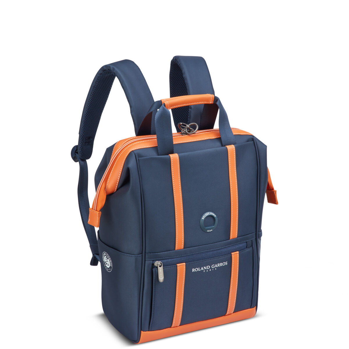CADENCE x ROLAND GAROSS SOFT BACKPACK 14" BLUE NAVY - Image 2