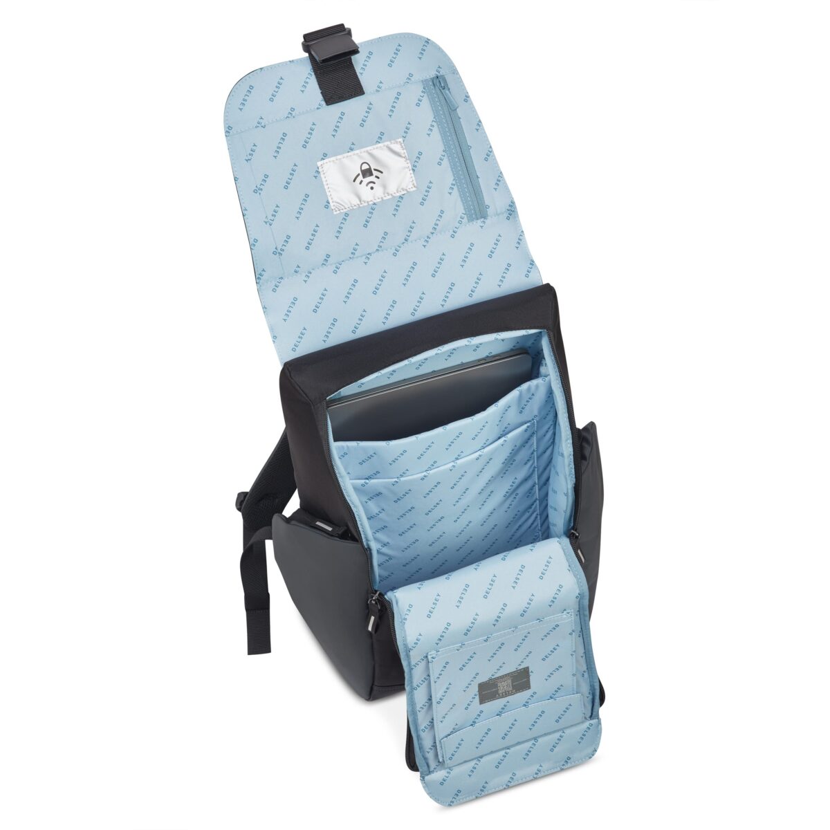 Securflap Backpack for 15" Laptop Black - Image 10