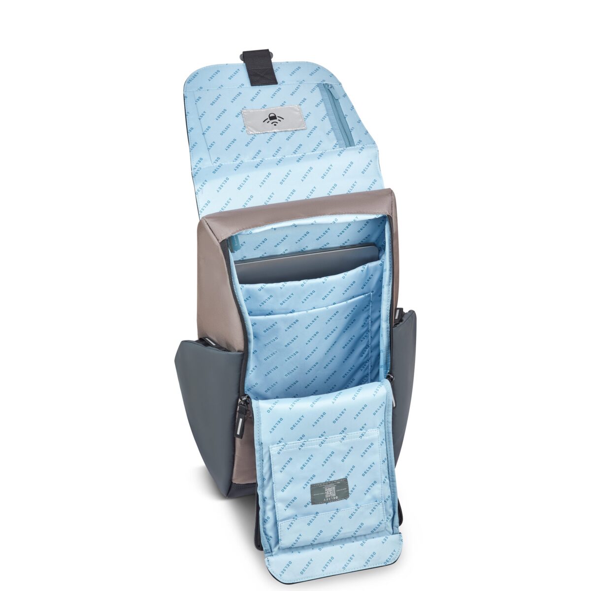 Securflap Backpack for 15" Laptop Brown - Image 11