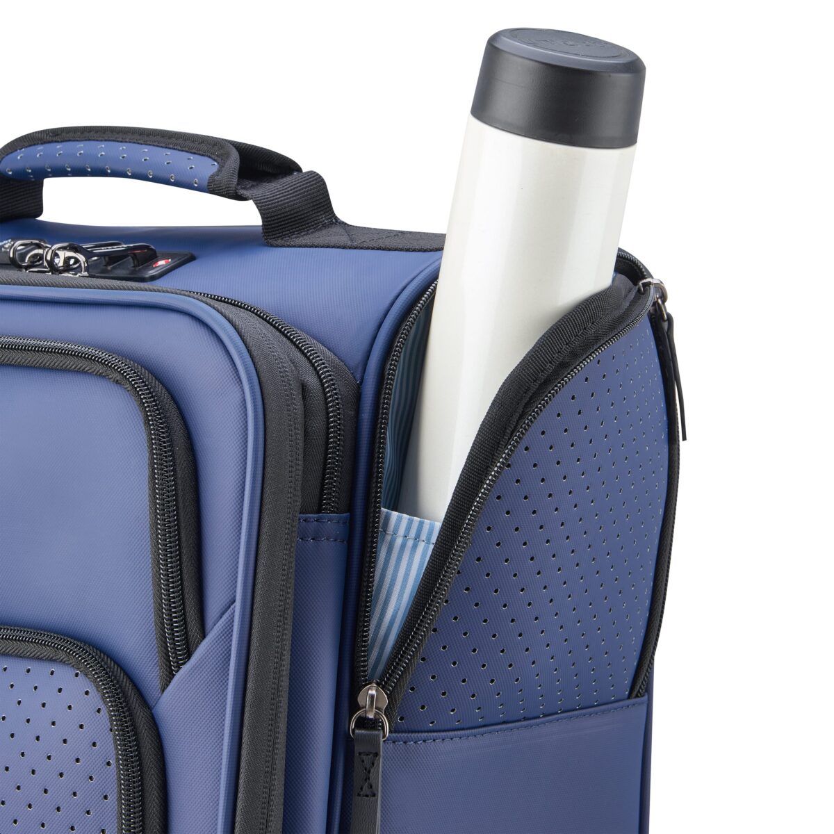 Bonneville 55cm Trolley Navy Blue - Image 8