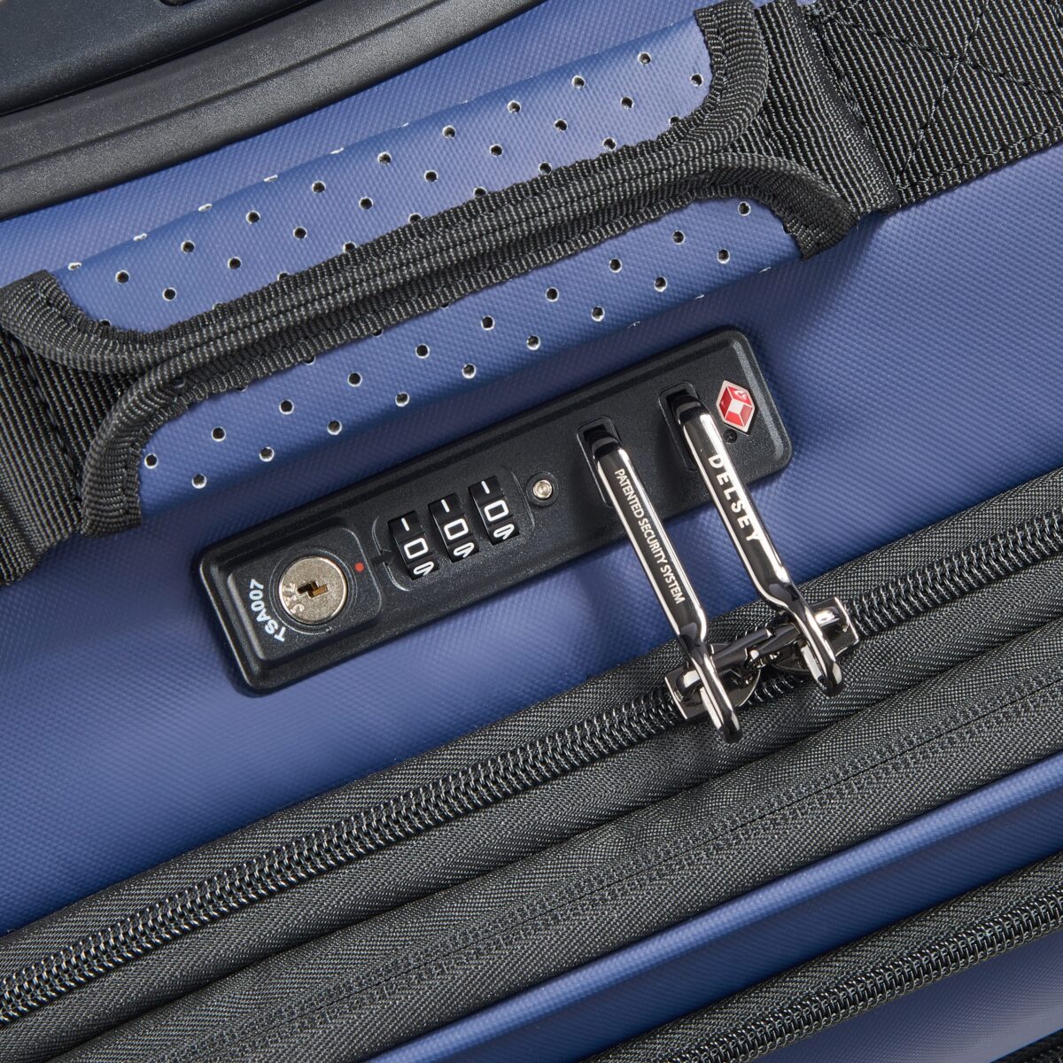 Bonneville 55cm Trolley Navy Blue - Image 10
