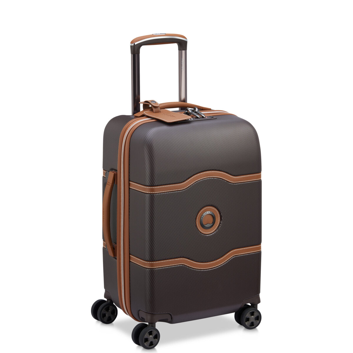 Delsey Chatelet Air 2.0 55cm 4-Wheel Cabin Trolley - Tricolor - Image 2