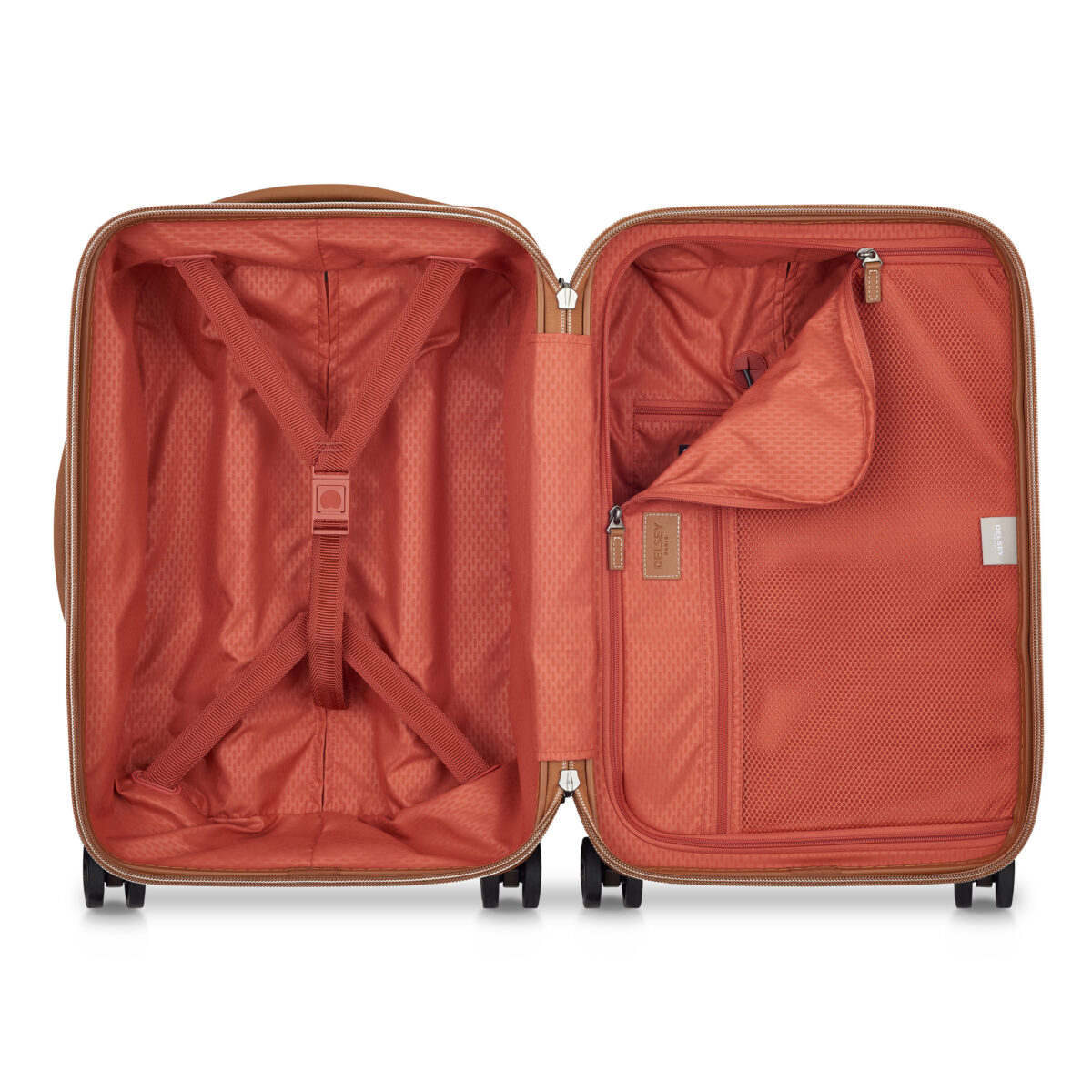 Delsey Chatelet Air 2.0 55cm 4-Wheel Cabin Trolley - Tricolor - Image 3